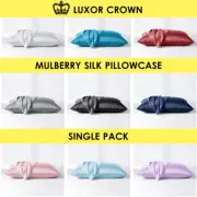 100% Mulberry Silk One Side Standard Pillow Case Slip Protector Genuine Silk