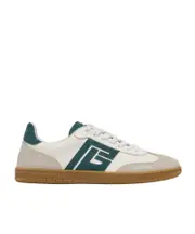 Balmain Swan suede and smooth leather trainers 44,45,46,39,40,41,42,43 white
