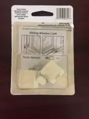 2 Window DEFENDER SECURITY BRAND Sliding Window Locks U-9810 & U-9800