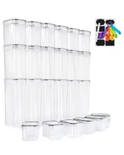 Sorbus 24-Pack Airtight Food Storage Containers
