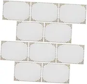IWOWHERO 10pcs Certificate Paper Blank Award Certificates for School Business Diplomas Smooth Edges
