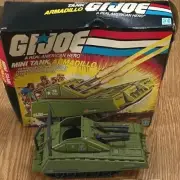 G.I. JOE 1985 MINI-TANK ARMADILLO ARAH Hasbro ViNTAGE NOS -New Old Stock-IN BOX