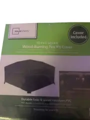 Wood Burning Fire Pit Cover. 30 In Square. In Original Packaging