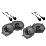 Ford Escape 01-12 Kicker (2) Cs684 Factory Coaxial Speaker Upgrade Bundle New