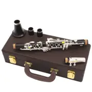 17-key clarinet ebony clarinet silver-plated keys professional Eb