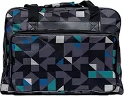 Janome Geometric Gray Sewing Machine Tote