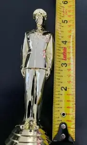 ONE NEW Service Man trophy/Cake topper around 5"