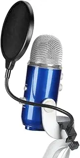 Dedicated Microphone Pop Filter Large Double-Layer U-Type Microphone Recording With Anti-Spray Spray Network
