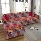 Geometric Sofa Covers Striped Corner Couch Cover Armchair Cover 1/2/3/4 Seater