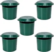 Ticarus 5 PCS Snail Trap for Slugs - Eco-Friendly, Pet and Kid Safe Snail & Catcher, Effective for 20-35 sqm Areas (Green 5PCS)