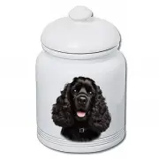 Cocker Spaniel Ceramic Treat Jar