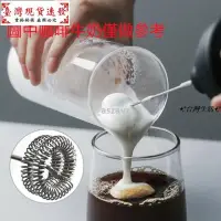 在飛比找蝦皮購物優惠-【免運】打奶器 咖啡奶泡器 電動牛奶發泡器 自動奶泡機 家用