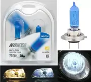 Nokya 7000K White H7 Nok7216 70W Two Bulbs Head Light High Beam Replacement Lamp