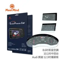 在飛比找蝦皮商城優惠-【Meet Mind】光學汽車高清低霧螢幕保護貼 Audi 