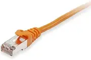 606600 Cat.6A S/FTP Patch Cable, Orange, 0.15 m