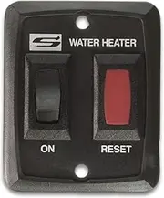 Suburban Mfg Co 234229 Switch & Lite W/Plate Black