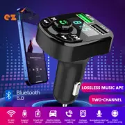 Handsfree Transmitter Wireless Bluetooth Car Kit MP3 FM Adapter Charger Aux