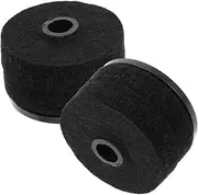 NULYLU 2 Sets Cymbal Sleeves for Drum Kit Cymbal Holders Musical Instrument Accessories Durable Felt Mats Protects Extends Lifespan