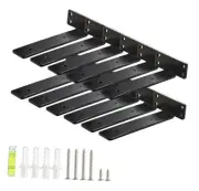 Floating Shelf Bracket,Heavy Duty Shelf Brackets,L Brackets for 6 Inch 12 Pack