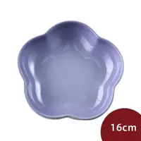 在飛比找ETMall東森購物網優惠-Le Creuset 花型盤 16cm 粉彩紫 無紙盒