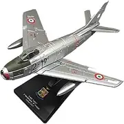 Replica Pre-Build Aircraf Diecast Metal 1:100 Scale for F-86 F86 Sabre Fighter Alloy Model Decorati Toy for Military Collectors Edition Collection Gift Display