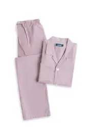 MEN'S LYNX SUMMER PYJAMAS 7XL Red White Black Check PJs Long Set 2 Piece