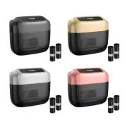 700ml Car Trash Can Bin with Lid and Trash Bags Garbage Can Car Accessories