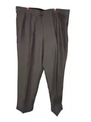 Dockers Men's Pants Pleated & Cuffed Relaxed Fit No Wrinkles Brown Sz. 38x39 NWT