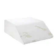 Wedge Pillow Cool Gel Memory Foam Leg Elevation Pillow Back Support Cushion