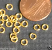 200 pcs of Gold Plated Jumpring 4mm