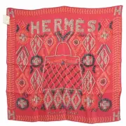vp08 Hermes Tagged Carre 65 Ie Vintage Kelly En Perles Pearls Anperle Scarf Chie