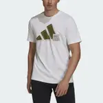 ADIDAS 3BAR LOGO TEE [GV5159] 男 短袖上衣 T恤 運動 訓練 休閒 亞洲版 親膚 棉質 白