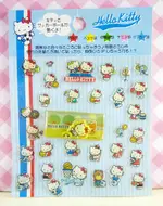 【震撼精品百貨】HELLO KITTY 凱蒂貓~KITTY小貼紙-藍足球