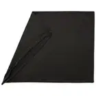 Cover Only for Premium Microbead Bed Pillow, X-Large Extra Smooth, Matte Black