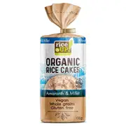 Organic Rice Up Brown Rice Cakes Millet and Amaranth – Fresh, healthy organic delivery | Doorstep Organics.