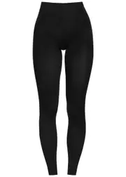 Wolford Velvet 66 Black Stretch-jersey Leggings - S S