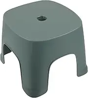 Ipetboom Bathing Stool Step Stool Squatting Toilet Stool Cute Cartoon Stool Bathroom Stool Toilet Foot Rest Stool for Toilet Potty Poop Stools Cute Stool Plastic Green