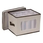 Protective Foldable Champagne Flute Storage Case for Safe and Neat Arrangement
