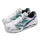 Mizuno 休閒鞋 Wave Rider 10 男鞋 銀 綠 網布 透氣 波浪片 復古 美津濃 D1GA2104-07