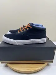 Converse Brand New Mens 9 Womens 10.5 Black @ Blue Suede SKIDGRIP CVO MIDS