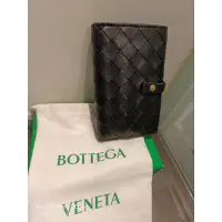 在飛比找蝦皮購物優惠-Bottega Veneta Bi-Fold經典編織對開扣式