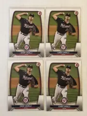 2023 Bowman Cade Cavalli Rookie Lot x4 Base RC Nationals