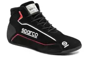 Sparco Motor Sports Shoe Slalom + Black Size 12 Euro 46 - 00127446NR