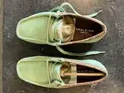 STÜSSY / CLARKS ORIGINALS WALLABEE - Size US 6 M, UK 3 1/2 D - Sage Green Multi