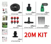 Micro Drip Irrigation System Portable 20M