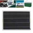 Solar Panels Waterproof 12V Solar Battery Safe Dual USB Port 20W For RV