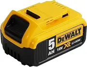 DEWALT Battery for Tool Type DCB184 for XR Machines 18V 5,0Ah Li-ion, 18V, Li-Ion, Black