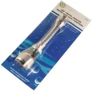 360º Swivel Aerator With Plastic Ball Joint and 10cm Hose Chrome