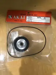 New AKAI Spare Parts kit SPK-10 Reel to Reel Audio OEM Idler Wheel Belt, Fuses