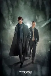 Sherlock poster - Benedict Cumberbatch poster, Martin Freeeman poster